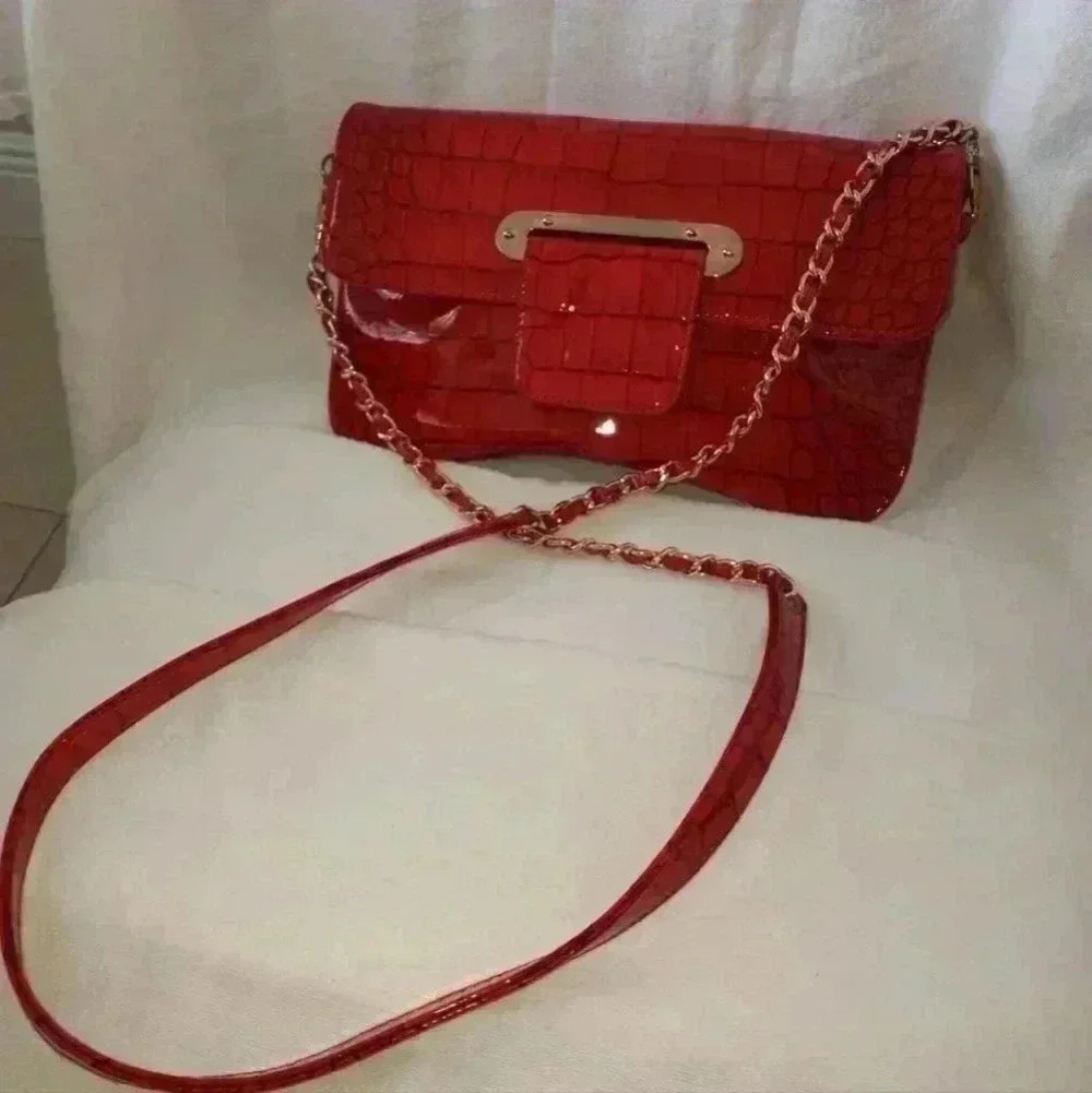 Handbag PURSE FIERY RED
